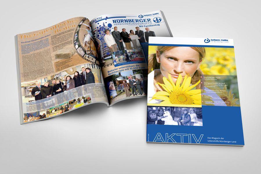 Mitgliedermagazin AKTIV — Editorial & Print