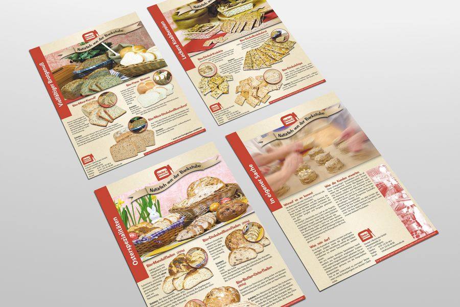 Produktflyer — Flyerdesign