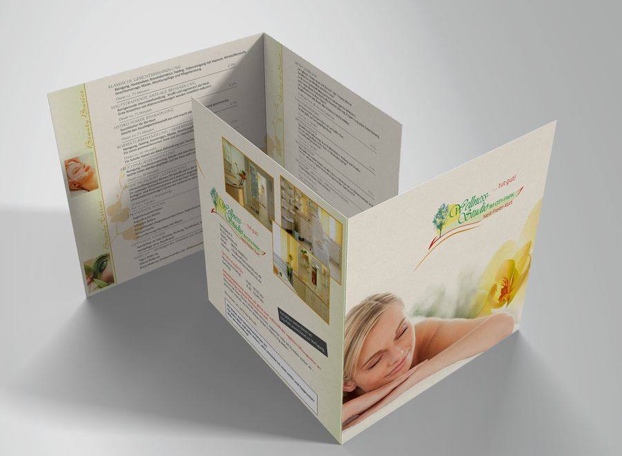 Wellness & Kosmetik — Falzflyer