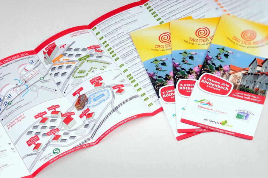Tag der Regionen — Flyer-Serie