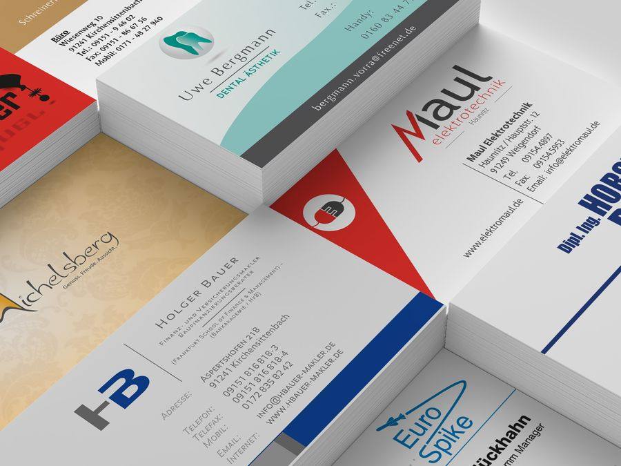 Visitenkarten-Serie — Corporate Design