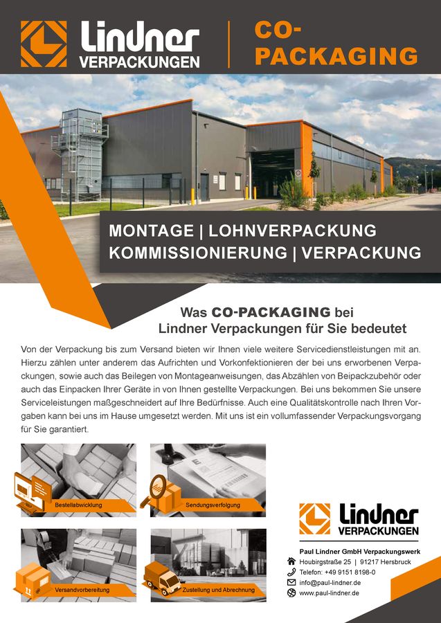 Lindner CO-Packaging — Flyer