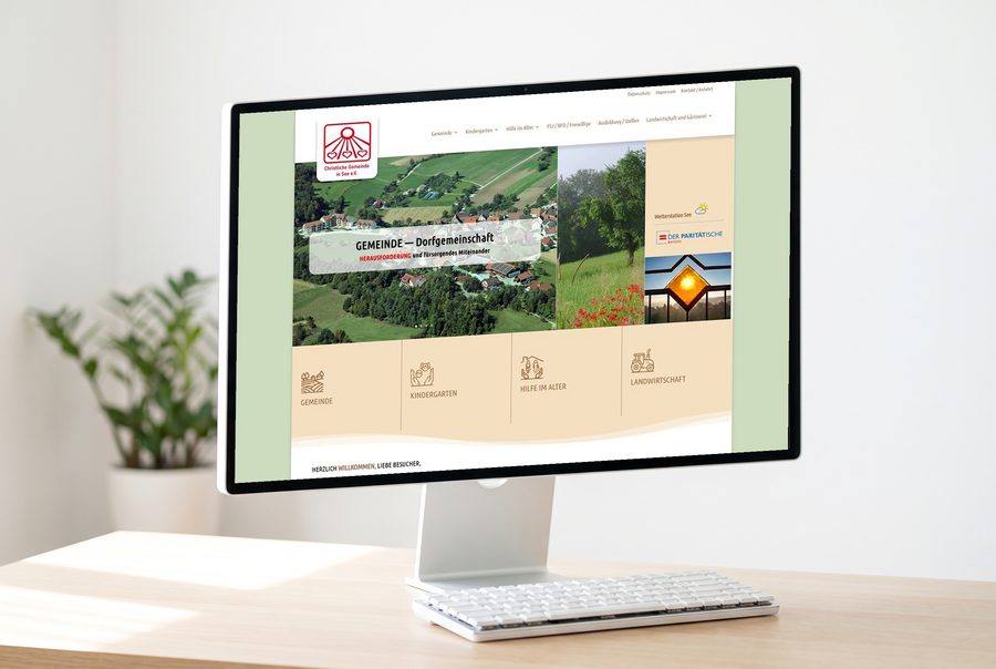 Webdesign für Christliche Gemeinde in See