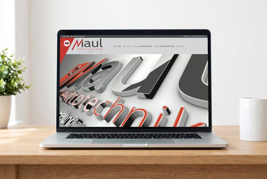 Webdesign für Elektro Maul