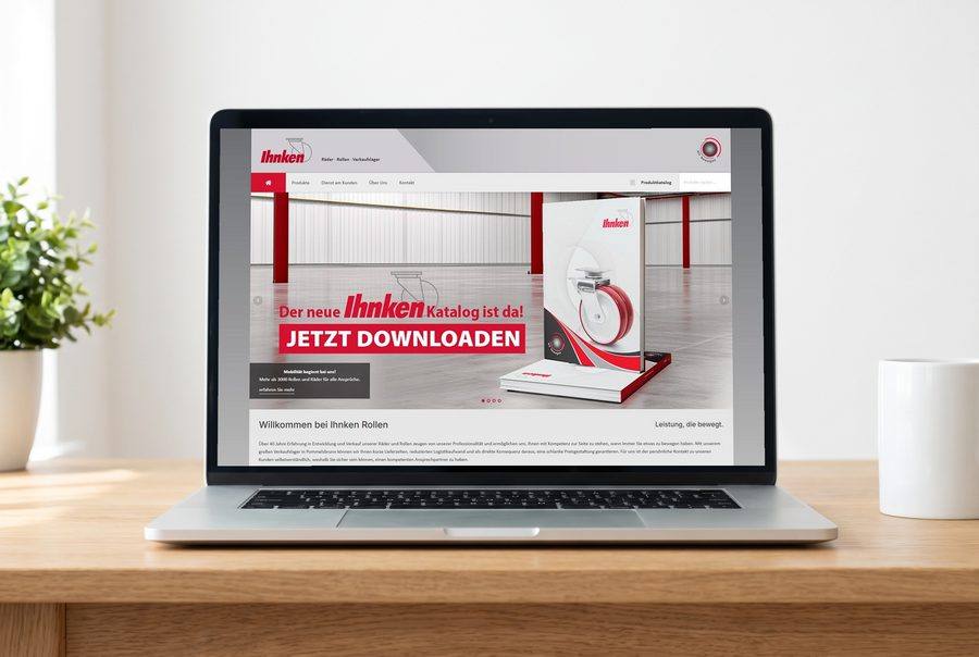 Webdesign für Ihnken Rollen