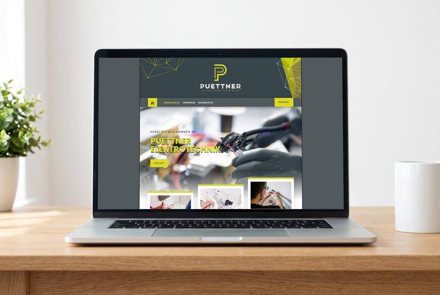 Webdesign für Püttner Elektrotechnik
